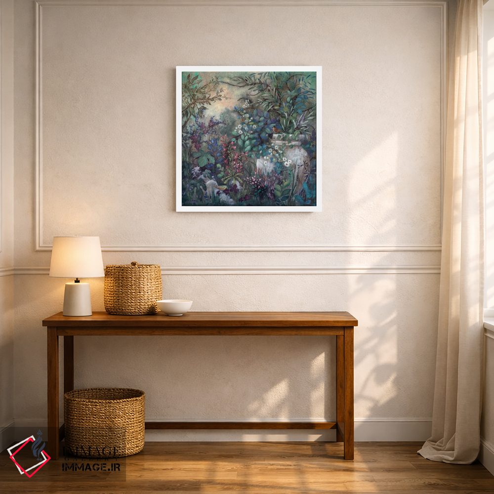 تابلو دکوراتیو باغ مخفی اثر لیزا مری کیندلی - D4W