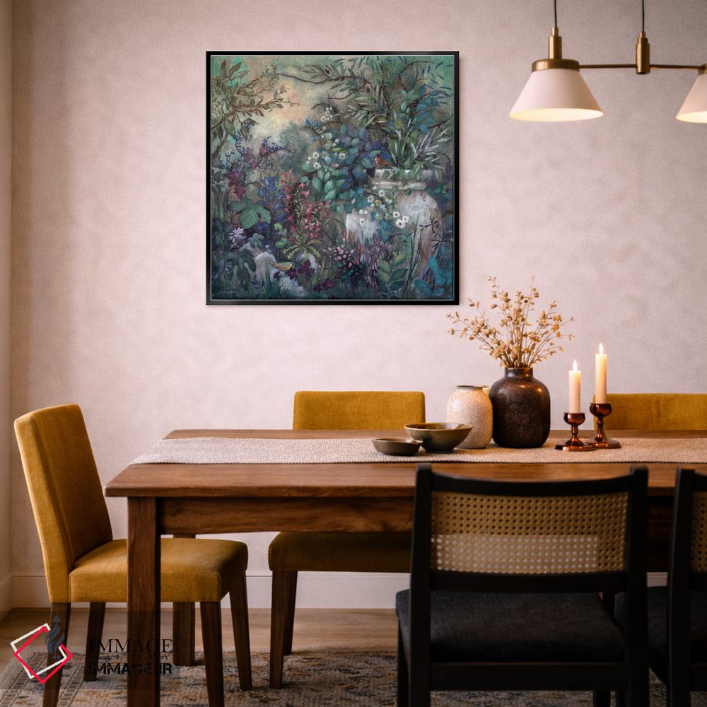 تابلو دکوراتیو باغ مخفی اثر لیزا مری کیندلی - D5B