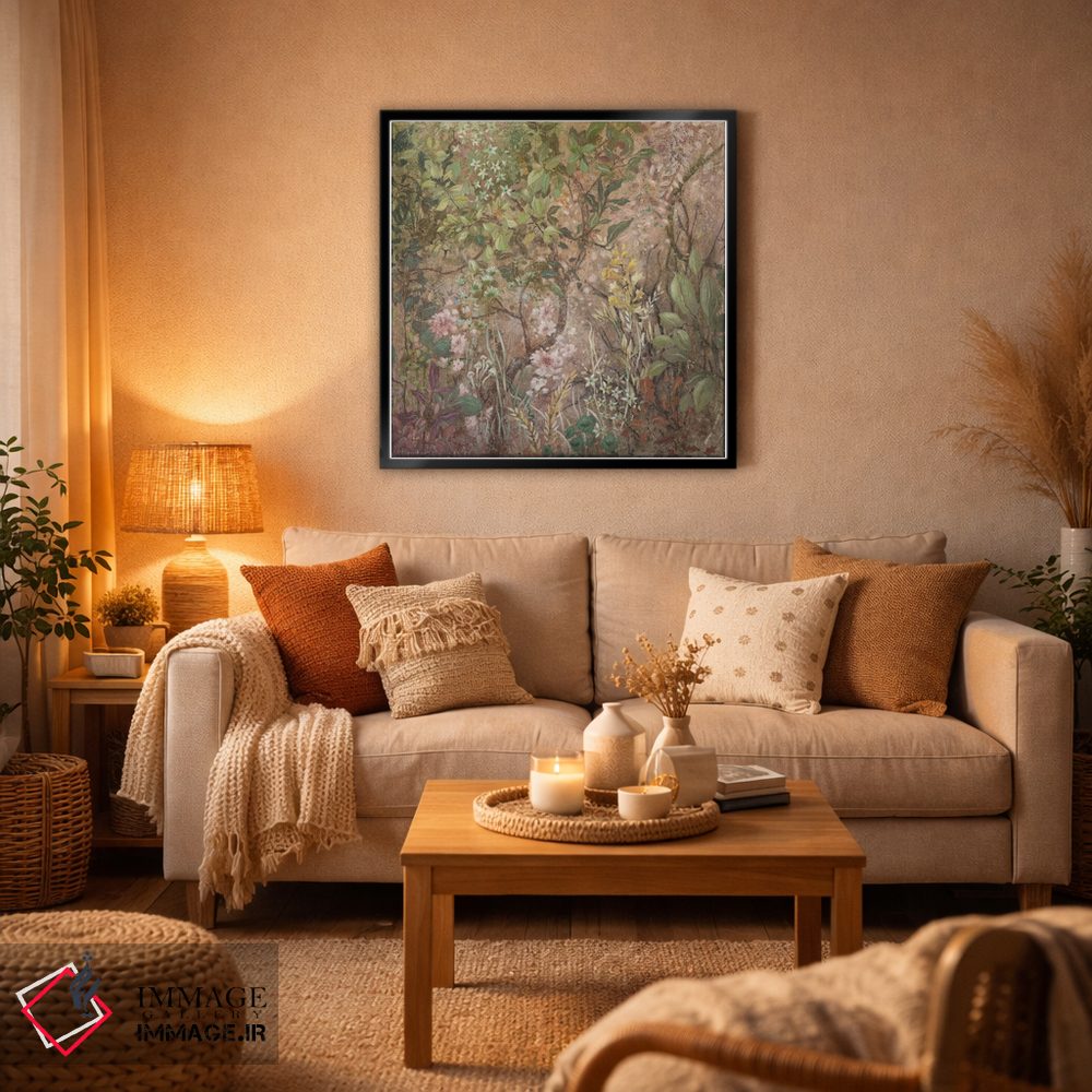 تابلو دکوراتیو مشبک کاری اثر لیزا مری کیندلی - D6B