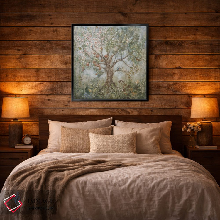 تابلو دکوراتیو درخت زندگی اثر لیزا مری کیندلی - D4B