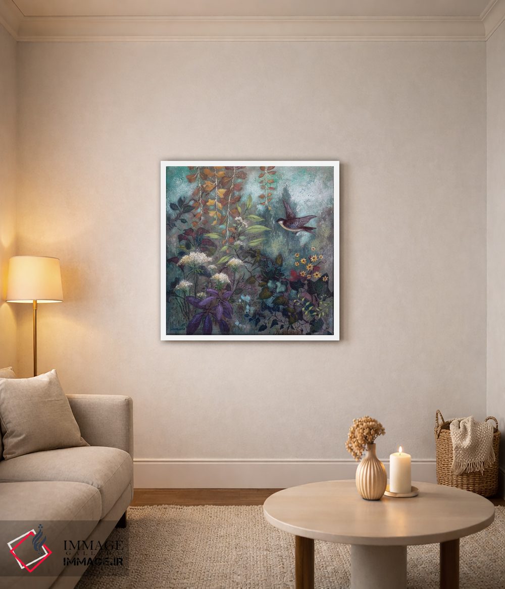 تابلو دکوراتیو سبزینه اثر لیزا مری کیندلی - D3W