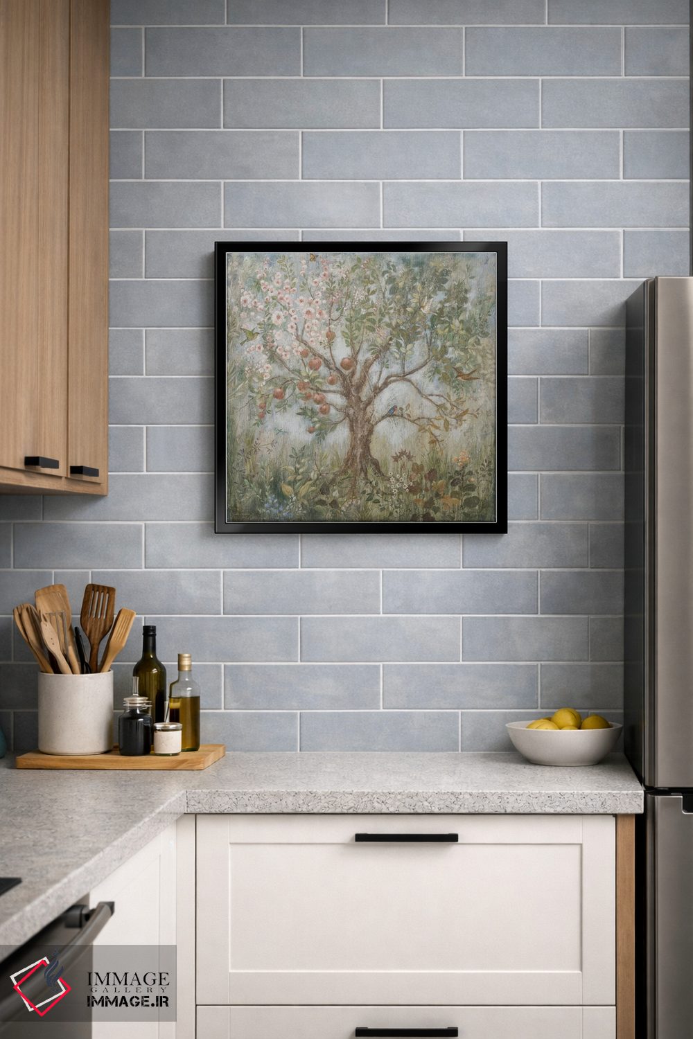 تابلو دکوراتیو درخت زندگی اثر لیزا مری کیندلی - D6B