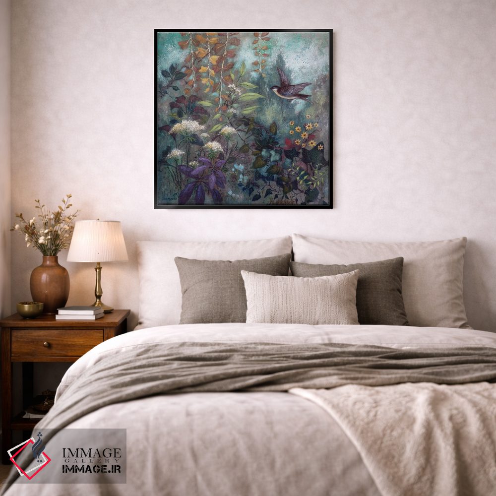 تابلو دکوراتیو سبزینه اثر لیزا مری کیندلی - D4B