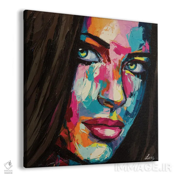 تابلو دکوراتیو آرزو کن اثر لانا فری - نمای پرسپکتیو محصول