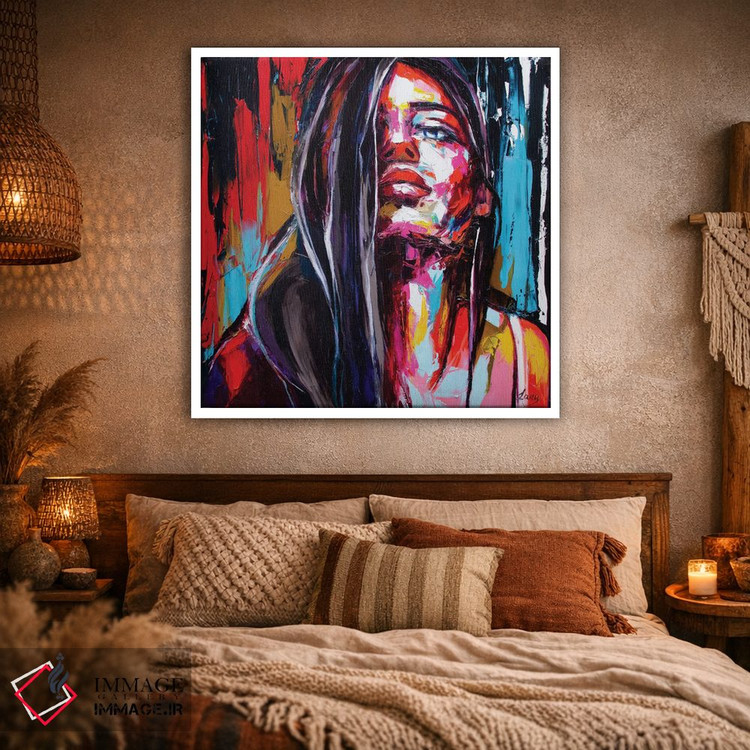 تابلو دکوراتیو بازی کن اثر لانا فری - D1W