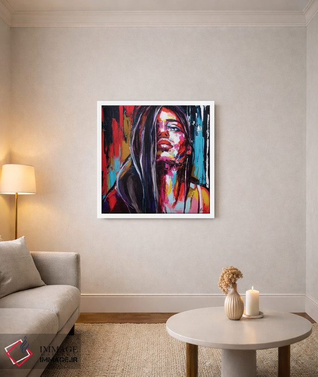 تابلو دکوراتیو بازی کن اثر لانا فری - D2W