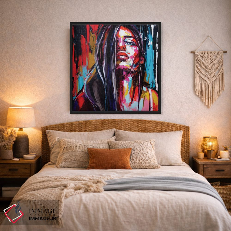 تابلو دکوراتیو بازی کن اثر لانا فری - D3B