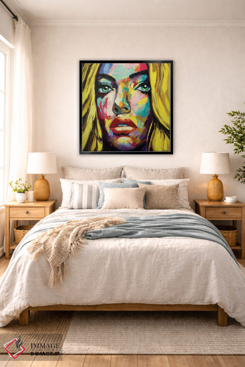 تابلو دکوراتیو محدودیت به دلیلی اثر لانا فری - D6B