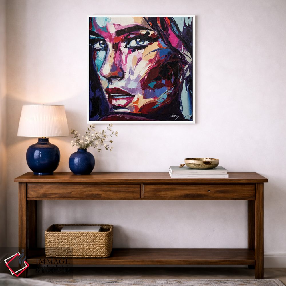 تابلو دکوراتیو روی به بلوز بیاور اثر لانا فری - D4W