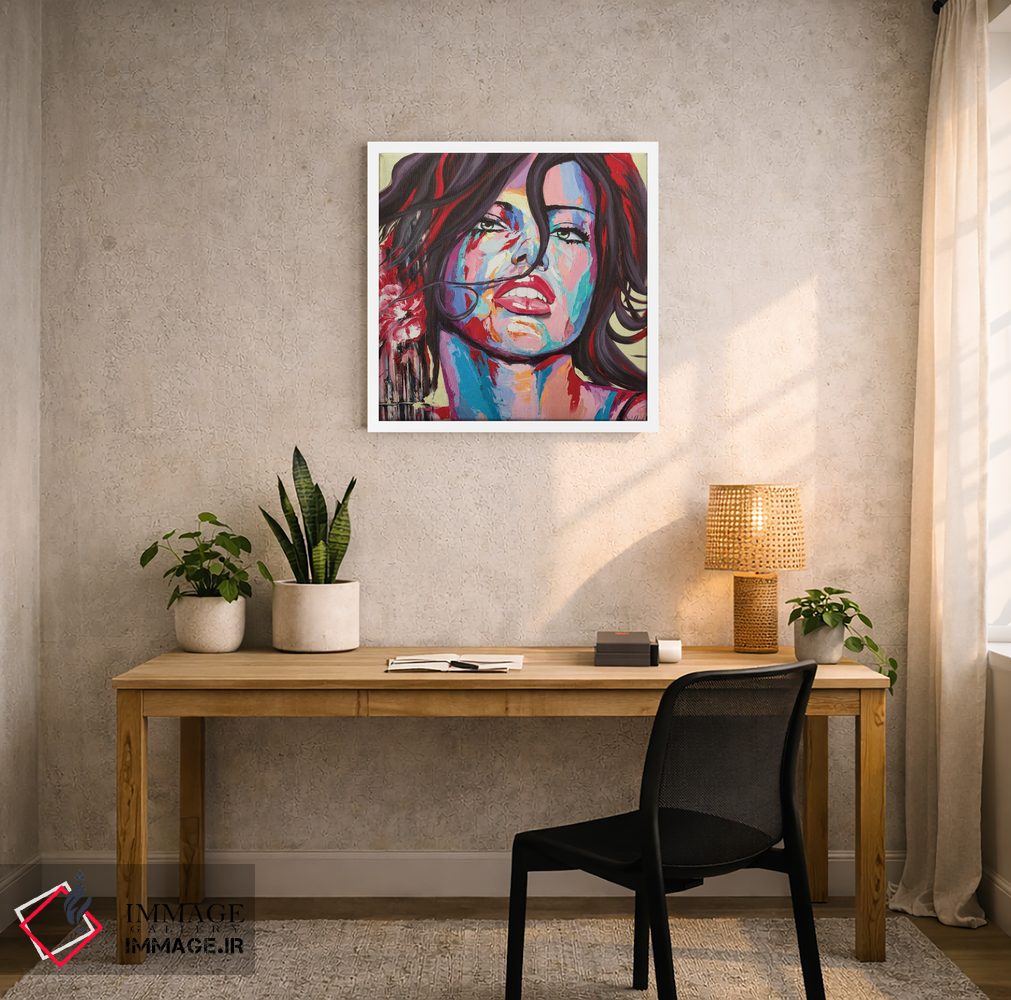 تابلو دکوراتیو توت فرنگی و خامه اثر لانا فری - D2W