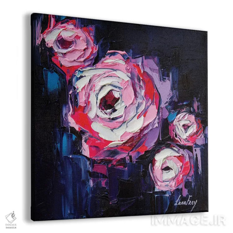 تابلو دکوراتیو در مدار اثر لانا فری - نمای پرسپکتیو محصول