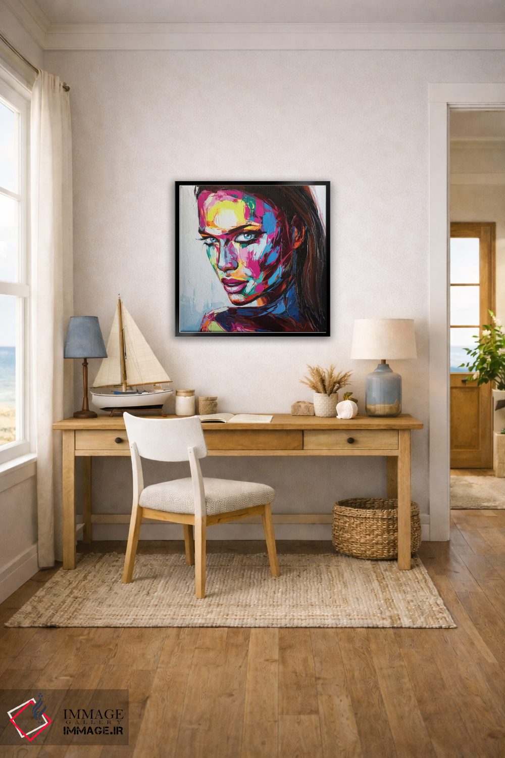 تابلو دکوراتیو رها کن اثر لانا فری - D3B