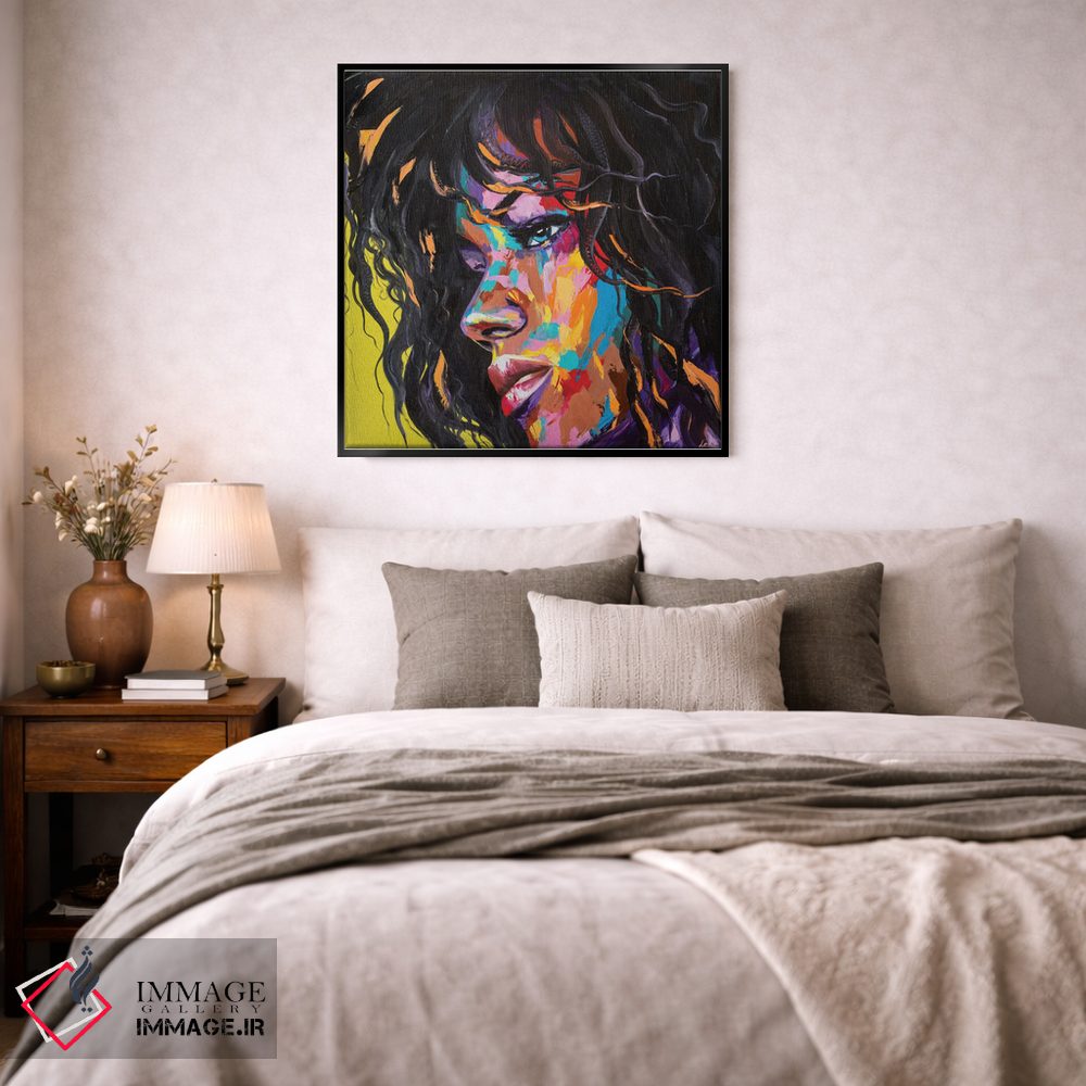 تابلو دکوراتیو فقط عصبانی ام نکن اثر لانا فری - D4B