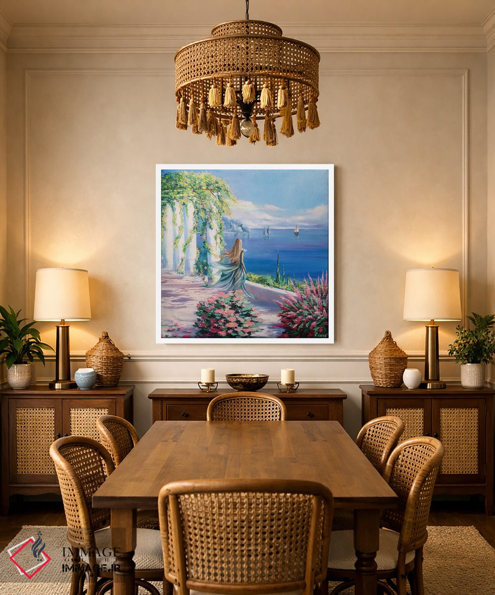 تابلو دکوراتیو تابستان اثر لانا فری - D2W