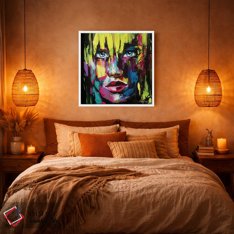 تابلو دکوراتیو آشوب اثر لانا فری - D3W