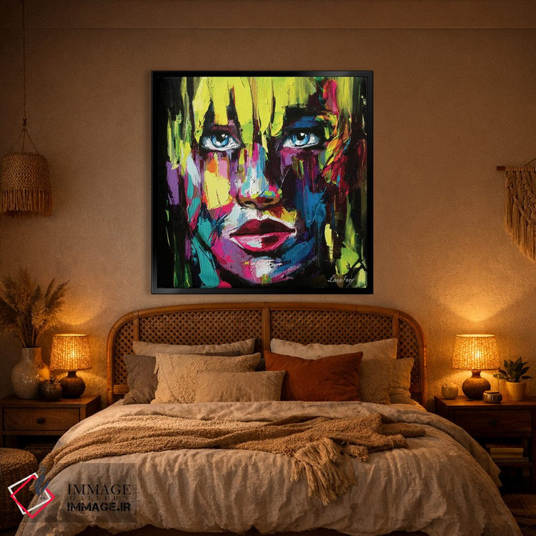 تابلو دکوراتیو آشوب اثر لانا فری - D1B