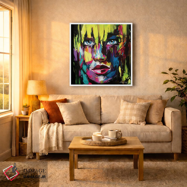 تابلو دکوراتیو آشوب اثر لانا فری - D4W