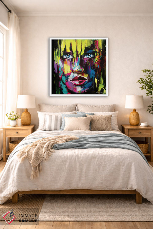 تابلو دکوراتیو آشوب اثر لانا فری - D5W