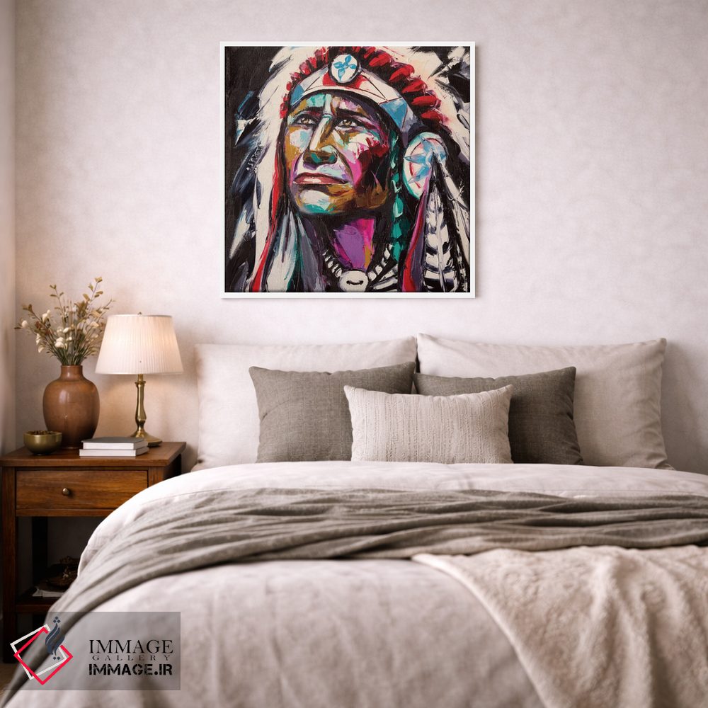 تابلو دکوراتیو شاهین شجاع اثر لانا فری - D1W