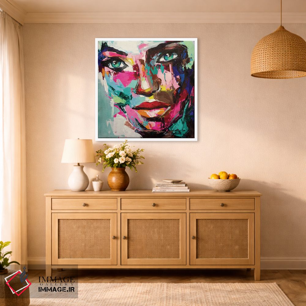 تابلو دکوراتیو عنصری اثر لانا فری - D1W