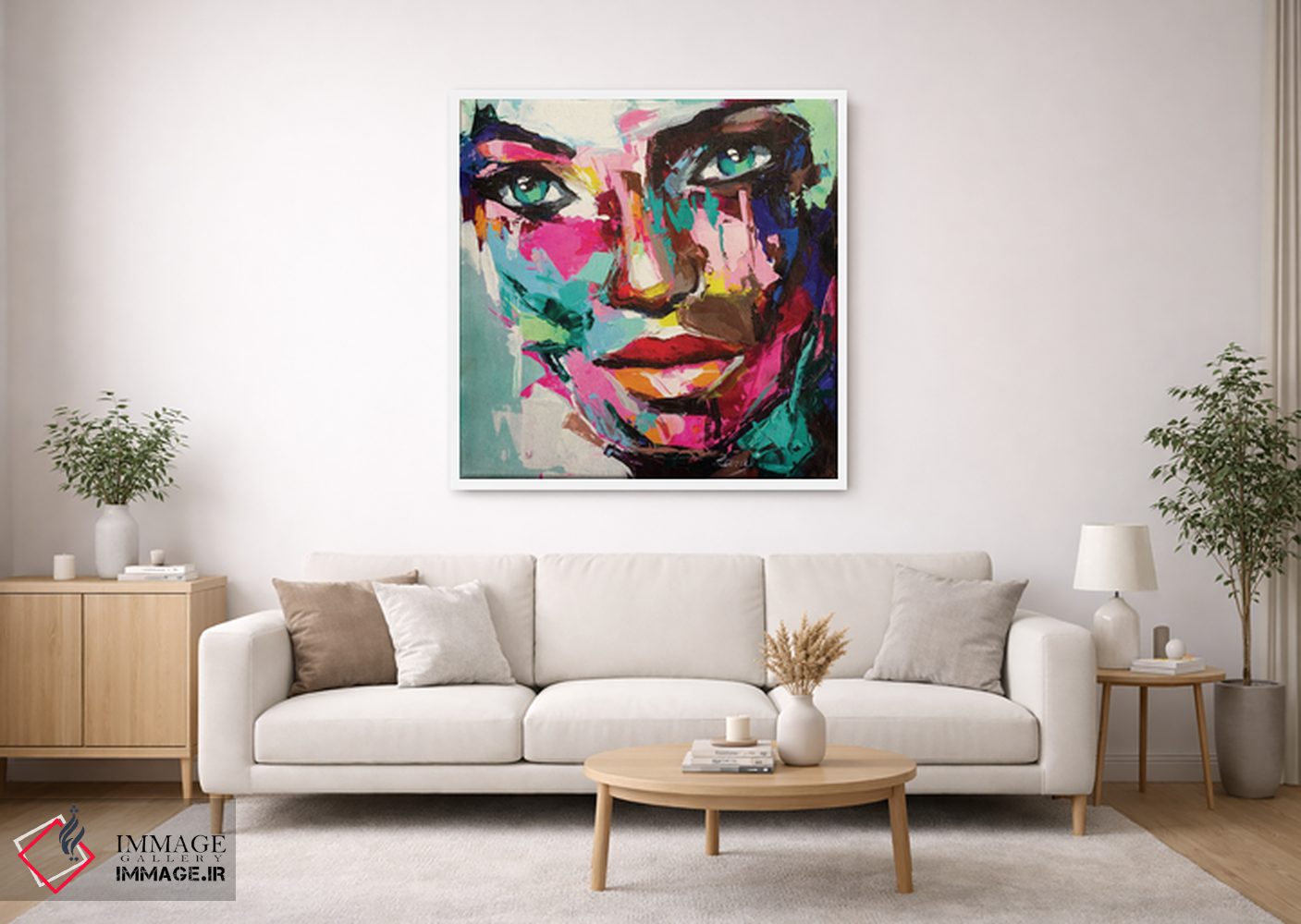 تابلو دکوراتیو عنصری اثر لانا فری - D2W