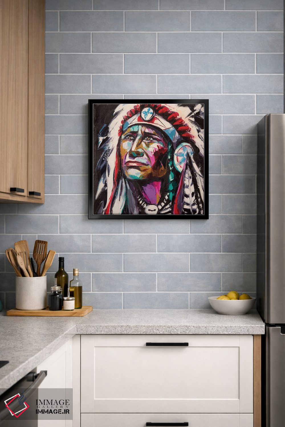 تابلو دکوراتیو شاهین شجاع اثر لانا فری - D4B