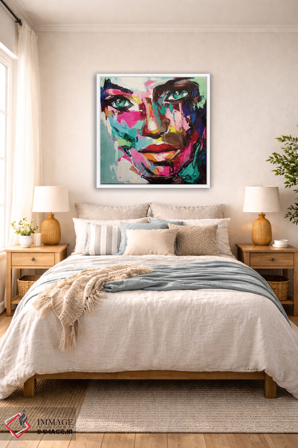 تابلو دکوراتیو عنصری اثر لانا فری - D4W