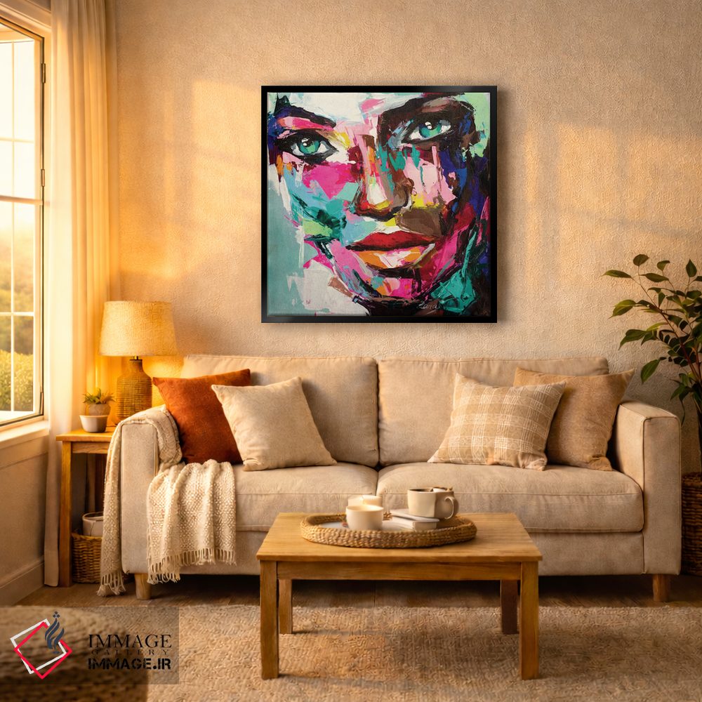 تابلو دکوراتیو عنصری اثر لانا فری - D6B