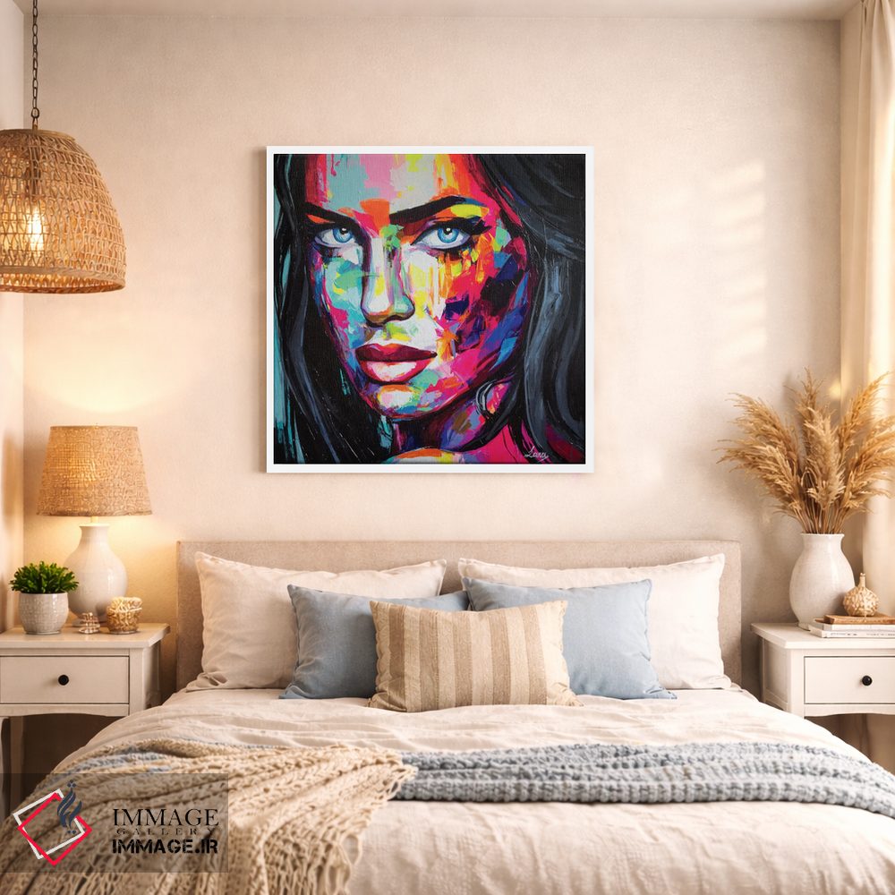 تابلو دکوراتیو زندگی دوباره اثر لانا فری - D1W