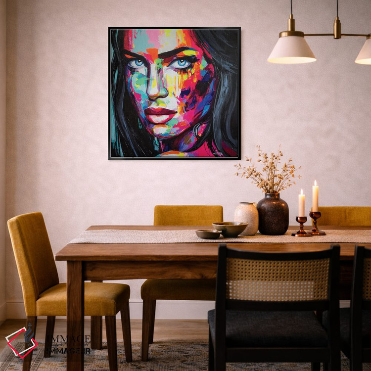 تابلو دکوراتیو زندگی دوباره اثر لانا فری - D6B