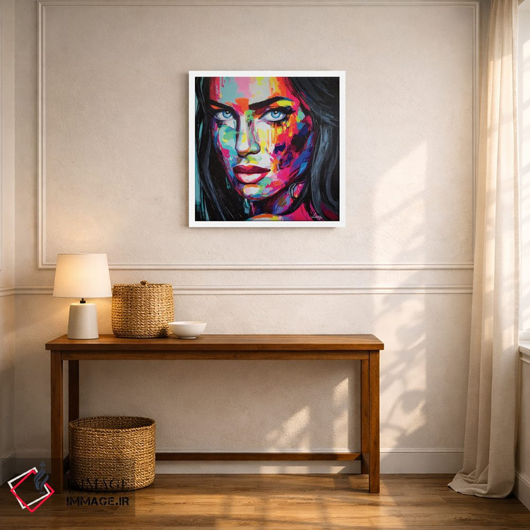 تابلو دکوراتیو زندگی دوباره اثر لانا فری - D5W