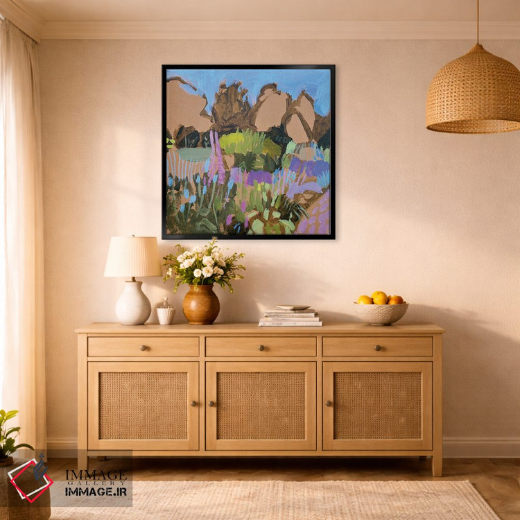 تابلو دکوراتیو پیاده روی در پارک II اثر لنکا اشتسنا - D1B