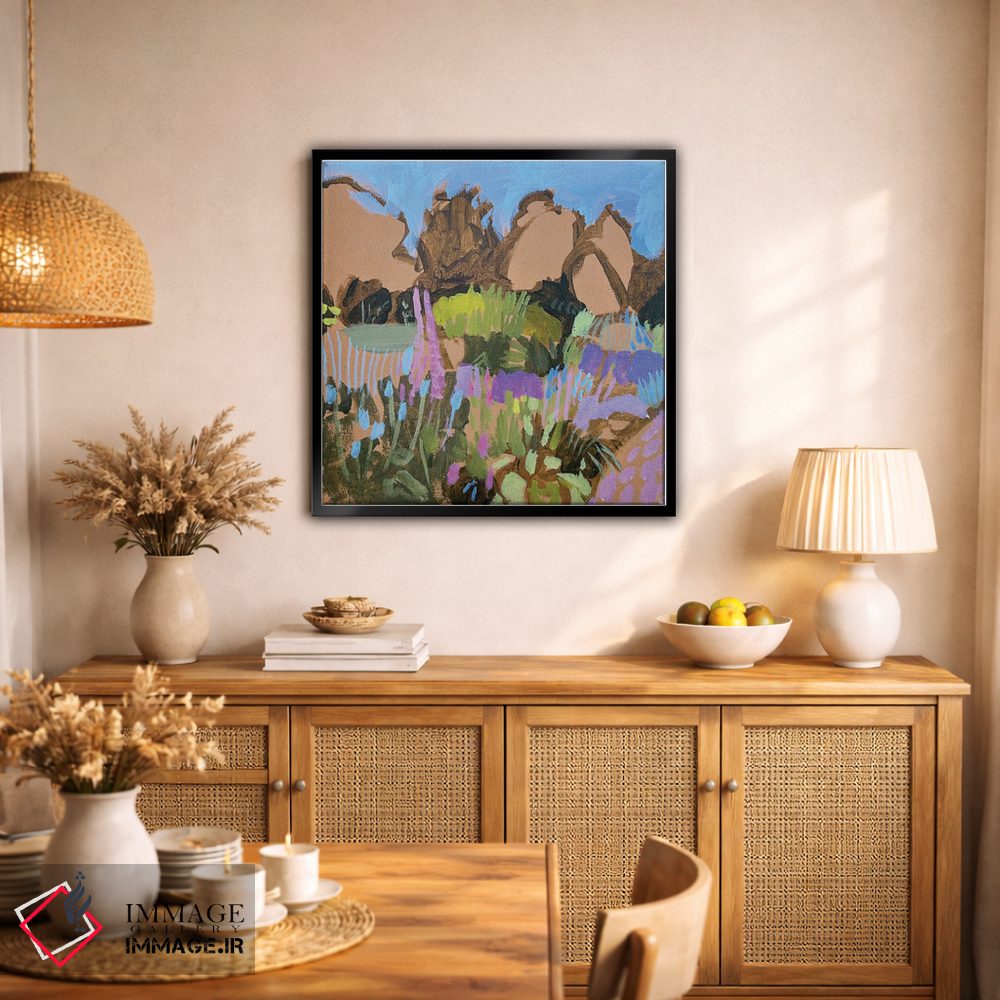 تابلو دکوراتیو پیاده روی در پارک II اثر لنکا اشتسنا - D2B