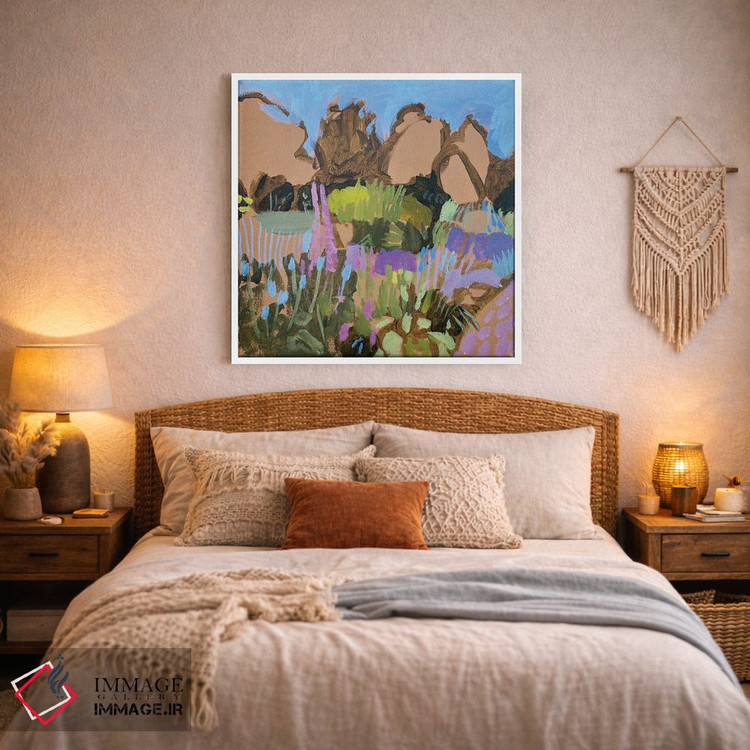 تابلو دکوراتیو پیاده روی در پارک II اثر لنکا اشتسنا - D3W