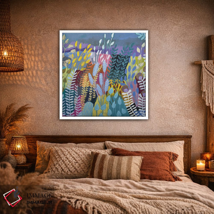 تابلو دکوراتیو مزارع تکه دوزی XIII اثر لنکا اشتسنا - D1W