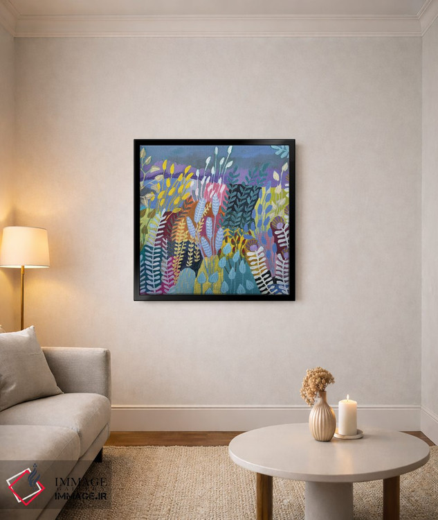 تابلو دکوراتیو مزارع تکه دوزی XIII اثر لنکا اشتسنا - D3B