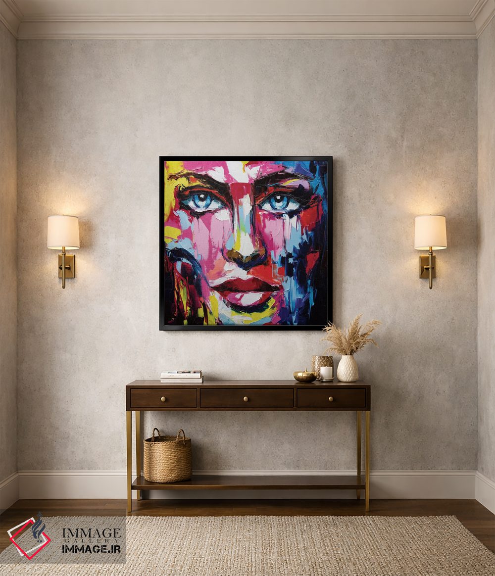 تابلو دکوراتیو آسمان لرزان اثر لانا فری - D4B