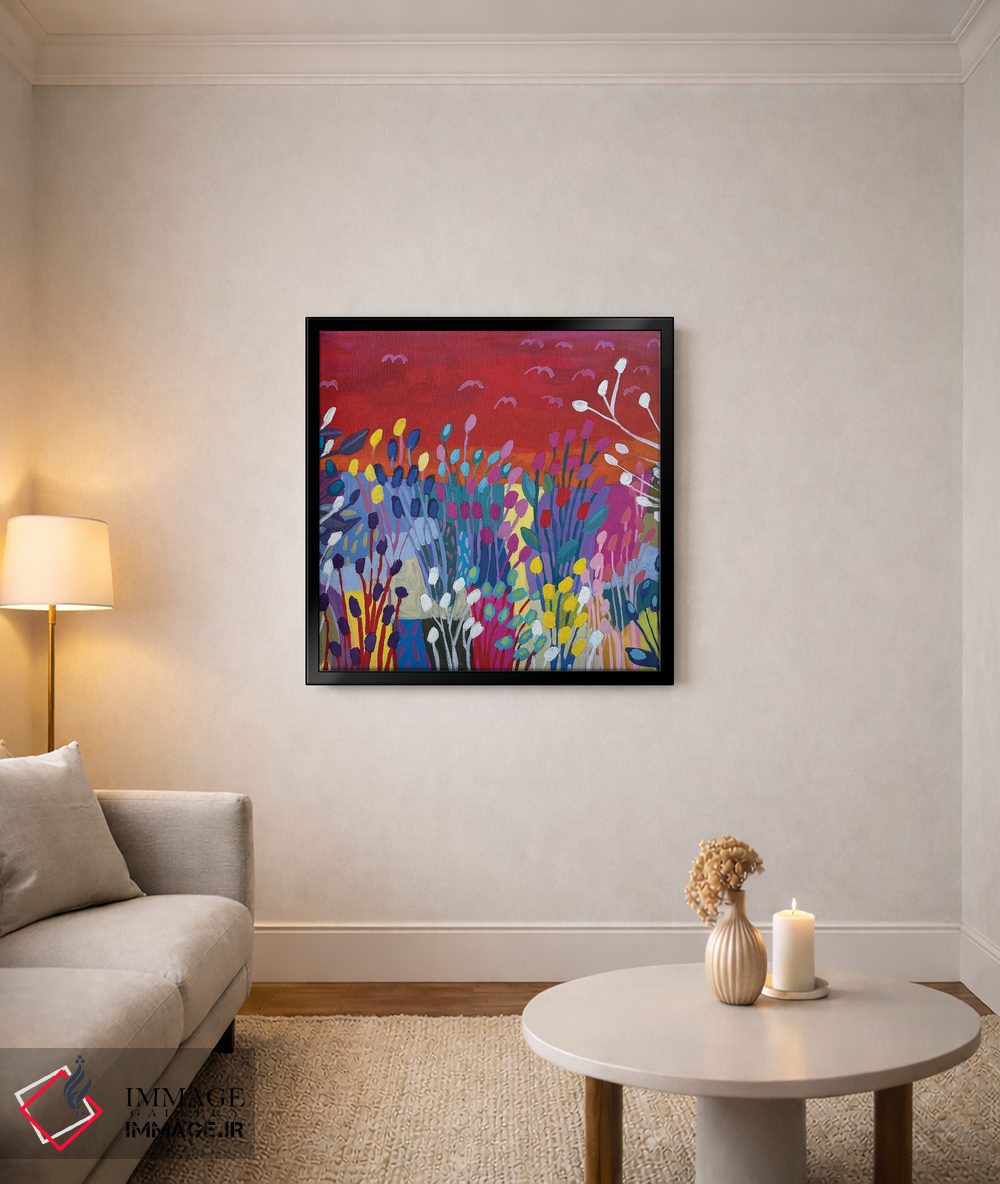تابلو دکوراتیو مزارع وصله دوزی ششم اثر لنکا اشتسنا - D5B