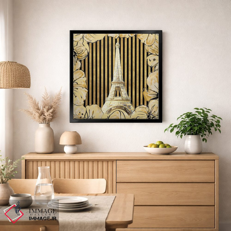 تابلو دکوراتیو "پاریس طلایی I" اثر لینی لورث - D1B