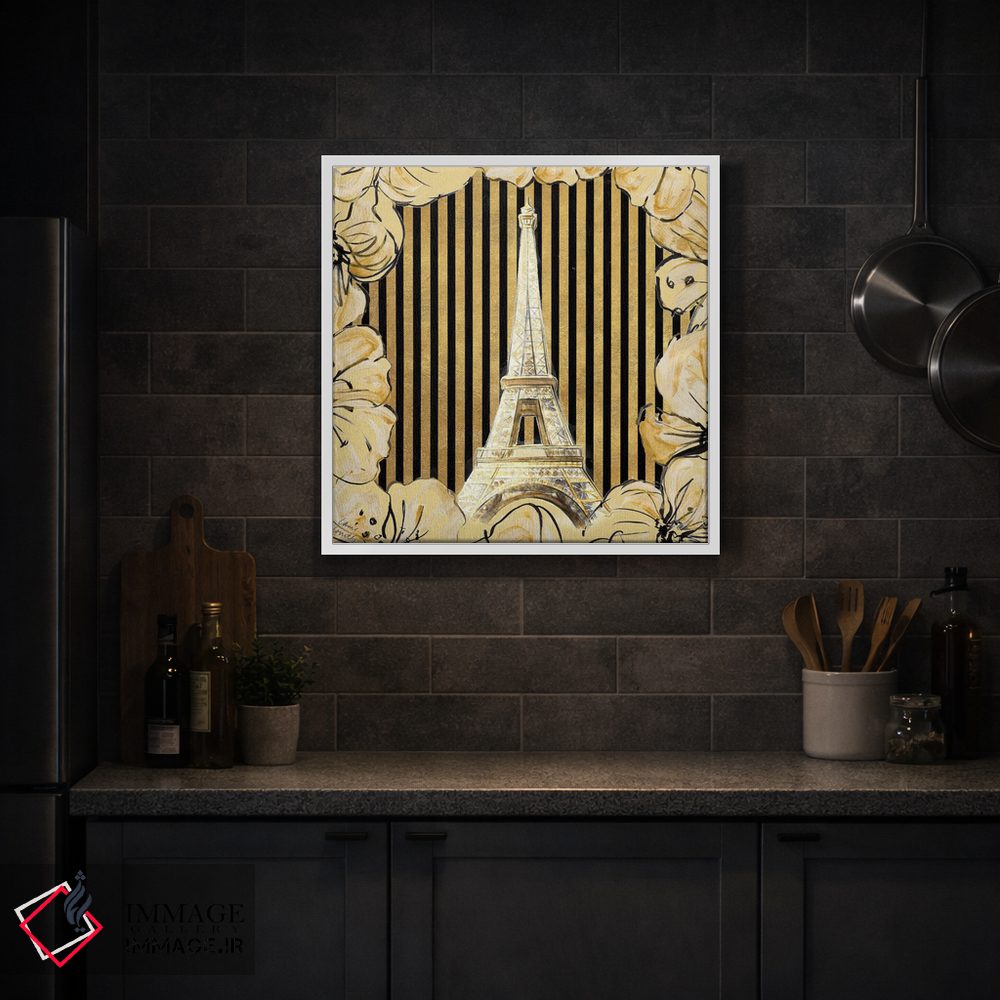 تابلو دکوراتیو "پاریس طلایی I" اثر لینی لورث - D2W