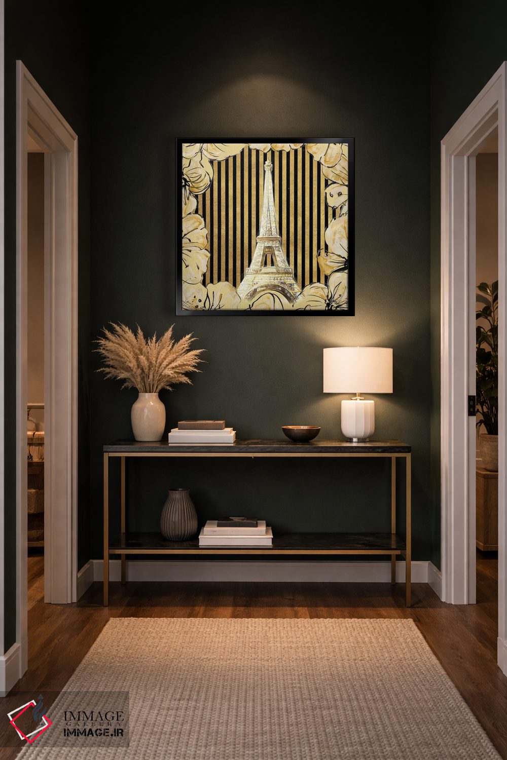 تابلو دکوراتیو "پاریس طلایی I" اثر لینی لورث - D5B