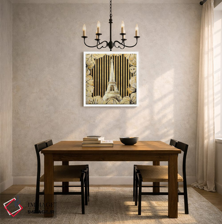 تابلو دکوراتیو "پاریس طلایی I" اثر لینی لورث - D4W