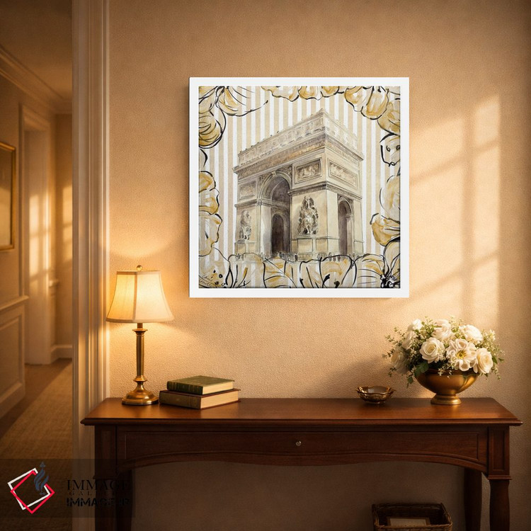 تابلو دکوراتیو "پاریس طلایی II" اثر لینی لورث - D2W