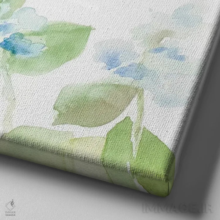 تابلو دکوراتیو "صلح، عشق و مهربانی" اثر لینی لورث - نمای نزدیک بافت بوم