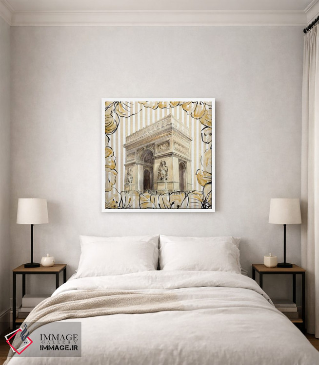 تابلو دکوراتیو "پاریس طلایی II" اثر لینی لورث - D3W