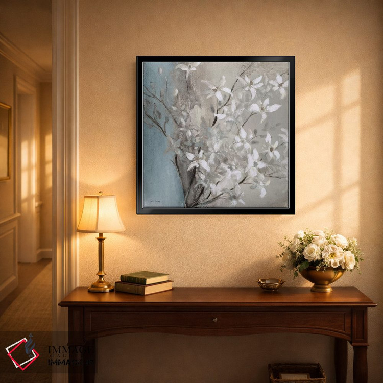 تابلو مدرن "ارکیده های مه آلود II" اثر لینی لورث - D4B