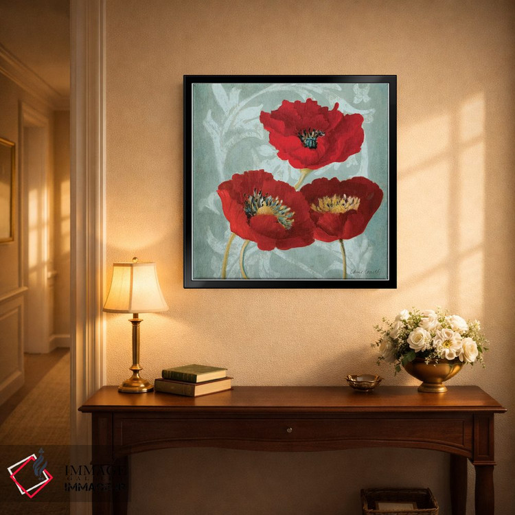 تابلو دکوراتیو "شقای قرمز II" اثر لینی لورث - D3B