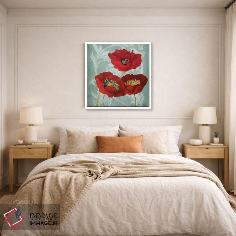 تابلو دکوراتیو "شقای قرمز II" اثر لینی لورث - D4W