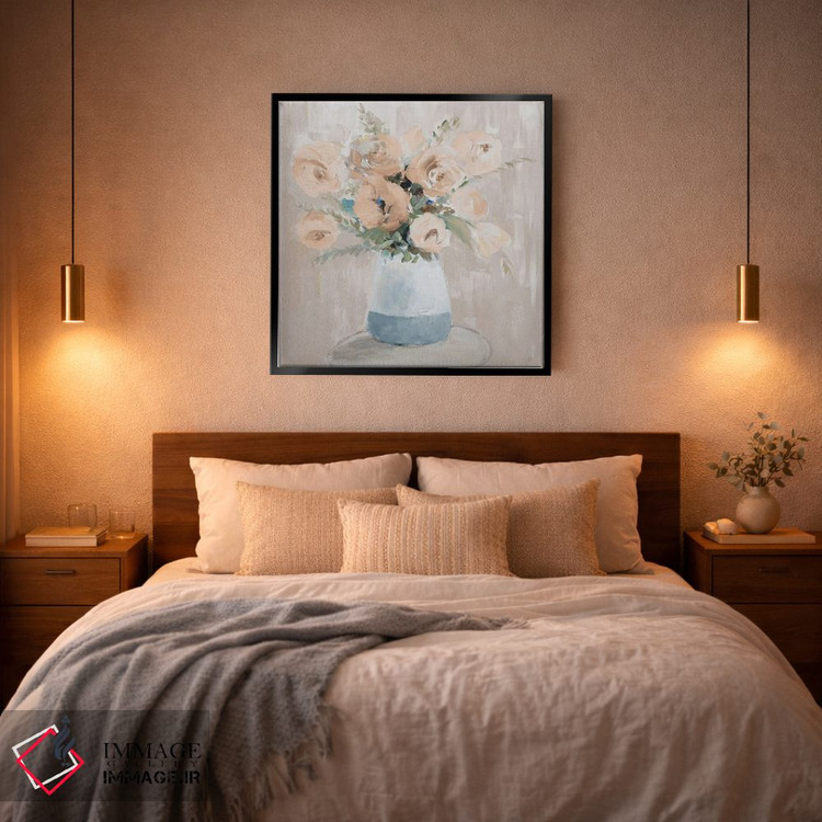 تابلو دکوراتیو "گون های خنثی" اثر لینی لورث - D2B