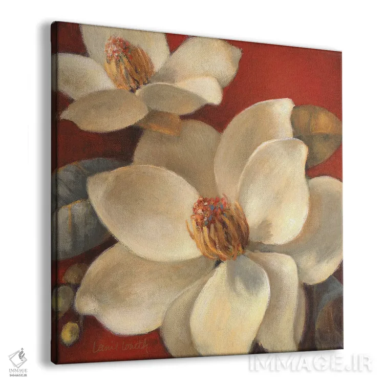 تابلو دکوراتیو "عشق مگنولیا I" اثر لینی لورث - نمای پرسپکتیو محصول